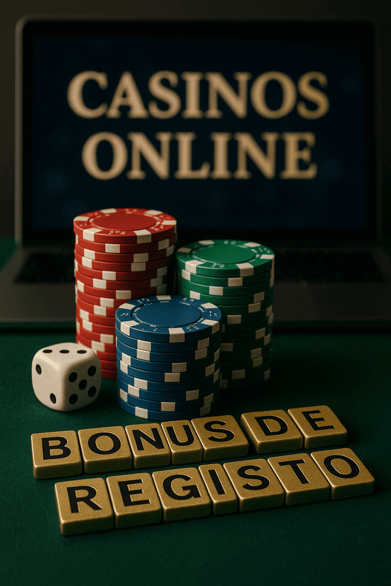 Jogar em casinos online com bónus de registo